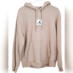 Nike Men Air Jordan Flight Fleece Hoodie Sz M Pullover Sweatshirt Washed Jumpman